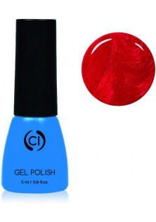 Гель-лак для ногтей красный перламутр Colour Intense №034 Pearl Red, 5 ml в Украине