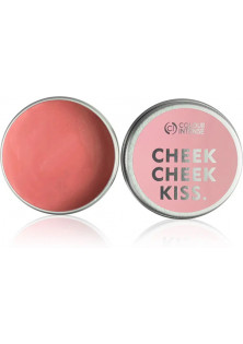 Рум'яна для обличчя рожево-кораловий Cheek Cheek Kiss №02 за ціною 172₴  у категорії Українська косметика Призначення Вирівнювання