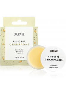 Скраб для губ Lip Scrub Champange за ціною 170₴  у категорії Скраб для губ Бренд Courage