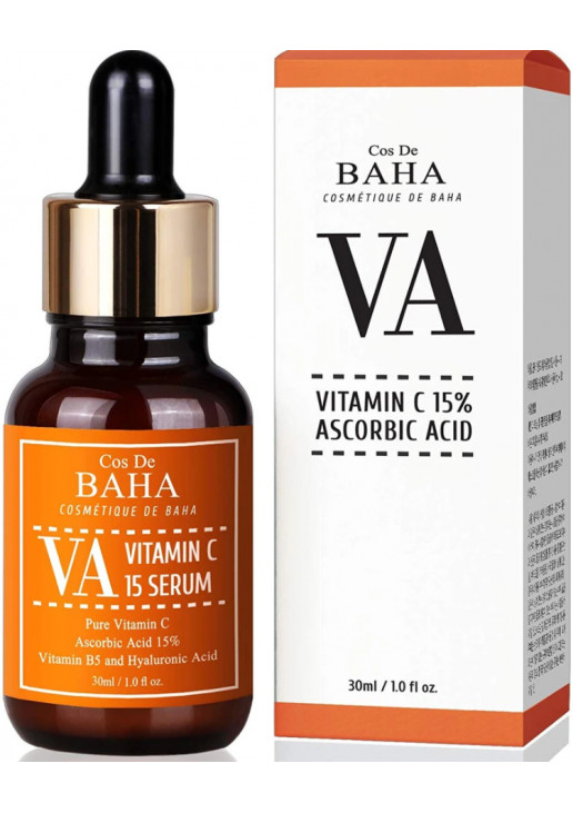 Сироватка для обличчя з вітаміном C VA Vitamin C 15% Serum (VA) - фото 1