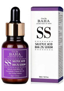 Сироватка для обличчя Salicylic Acid BHA 2% Serum SS за ціною 551₴  у категорії Сироватка для обличчя Бренд Cos De BAHA