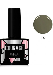 Гель лак для нігтів Courage №016, 10 ml за ціною 87₴  у категорії Українська косметика Серiя Courage Gel Polish
