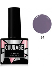 Купити Courage Гель лак для нігтів Courage №034, 10 ml вигідна ціна