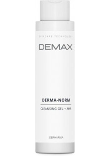 Очищаючий гель для комбінованої шкіри Purifiers and Tonics Derma-Norm Cleansing Gel + AHA за ціною 1404₴  у категорії Засоби для вмивання Стать Для жінок