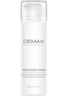 Купити Demax Зволожуючий денний крем з колагеном та еластином Moisturizing Cream SPF 25 вигідна ціна