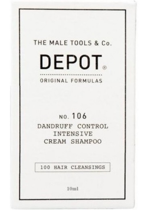 Інтенсивний крем-шампунь No.106 Dandruff Control Intensive Cream Shampoo від лупи - фото 1
