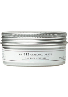 Паста для укладання волосся на основі вугілля No.312 Charcoal Paste в Україні