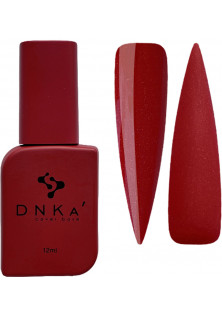 Базове покриття  DNKa Cover Base №002 Класичний червоний із золотим шимером, 12 ml в Україні