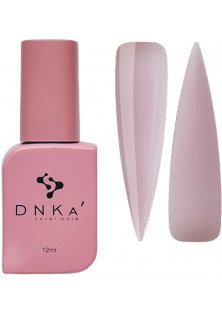 Базове покриття  DNKa Cover Base №010 Ніжно-рожевий з блискітками опал, 12 ml в Україні