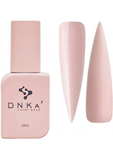 Базове покриття  DNKa Cover Base №040 Світлий ніжний рожевий зі срібним шимером, 12 ml в Україні