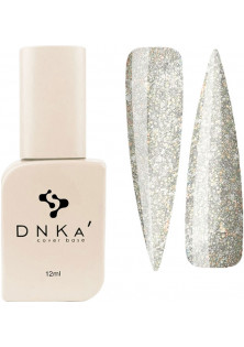 Купити DNKa’ Базове покриття  DNKa Cover Base №051 Золотий світловідбиваючий з паєтками різного розміру, 12 ml вигідна ціна