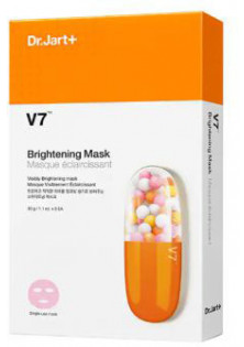 Тканинна маска з вітамінами для рівного тону шкіри V7 Brightening Mask за ціною 119₴  у категорії Косметичні маски для обличчя Країна ТМ Корея