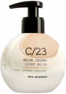 Тонуючий кондицiонер Haircolor Conditioning Cream C/23 Light Beige за ціною 630₴  у категорії Італійська косметика Бренд Elgon