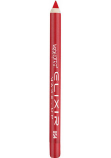 Купить Elixir Карандаш для губ водостойкий Waterproof Lip Pencil №054 Luminous Orange выгодная цена