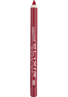 Карандаш для губ водостойкий Waterproof Lip Pencil №055 Burgundy по цене 78₴  в категории Косметика для губ Херсон