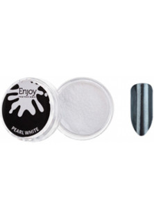 Жемчужная пудра-втирка для дизайна ногтей Pearl White по цене 44₴  в категории Втирка и песок для ногтей Сумы