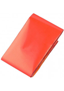 Фольга для лиття червона матова за ціною 17₴  у категорії Декоративна фольга, слюда, лиття для нігтів Країна виробництва Південна Корея