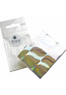 Фольга для лиття срібло хвиля голограма за ціною 17₴  у категорії Декоративна фольга, слюда, лиття для нігтів Країна виробництва Південна Корея