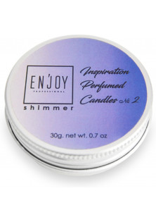 Парфумована масажна свічка Shimmer Inspiration Perfumed Candles №2 за ціною 85₴  у категорії Засоби для масажу Бренд Enjoy Professional