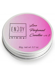 Парфумована масажна свічка Shimmer Love Perfumed Candles №5 за ціною 85₴  у категорії Косметика для тіла і ванни Призначення Живлення