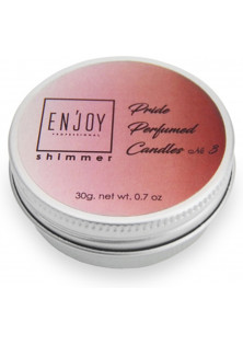 Купити Enjoy Professional Парфумована масажна свічка Shimmer Pride Perfumed Candles №3 вигідна ціна