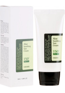 Сонцезахисний крем з алое Aloe Soothing Sun Cream SPF 50+ PA+++ за ціною 455₴  у категорії Корейська косметика Запоріжжя