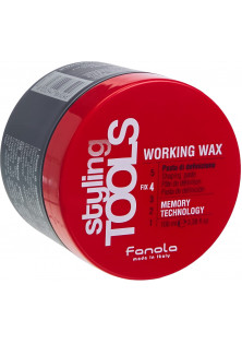 Структуруюча паста для волосся Styling Tools Working Wax за ціною 311₴  у категорії Fanola Тип шкіри голови Усі типи шкіри