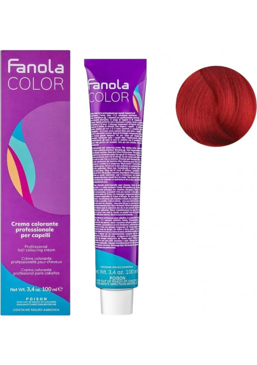 Крем-фарба для волосся мікстон Professional Hair Colouring Cream Rosso - фото 1