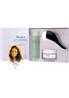 Набір для догляду за волоссям No More (Shampoo 250 ml + Mask 200 ml + Brush) за ціною 885₴  у категорії Fanola Серiя No More