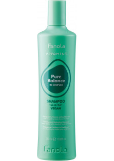 Шампунь для жирної шкіри голови Purifying And Balancing Shampoo за ціною 282₴  у категорії Fanola Серiя Vitamins Pure Balance Be Complex