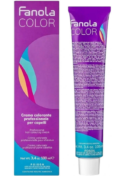 Крем-фарба для волосся Professional Hair Colouring Cream №7/4 Medium Blonde Copper - фото 2