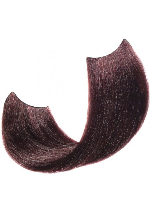 Безаміачна крем-фарба для волосся з мікрочастинками золота Color Keratin Permanent Coloring Cream №4/5 Medium Chestnut Mahogany - фото 1