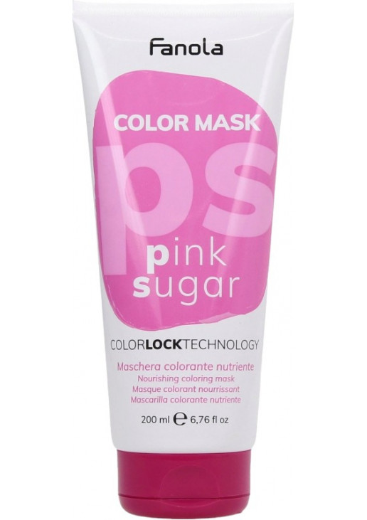 Тонуюча маска для волосся Nourishing Coloring Mask Pink Sugar - фото 1