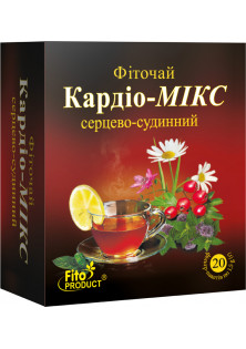 Фіточай № 9 Кардіо-Мікс за ціною 65₴  у категорії Українська косметика Тип Фіточай