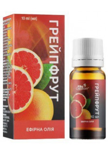 Ефірна олія грейпфрута за ціною 122₴  у категорії Українська косметика Тип Олія для тіла
