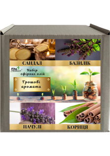 Набір ефірніх олій Грошові аромати за ціною 703₴  у категорії Українська косметика Призначення Відновлення