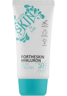 Купити ForTheSkin Сонцезахисний крем для обличчя Hyaluron Sun Cream SPF 50+ PA+++ вигідна ціна