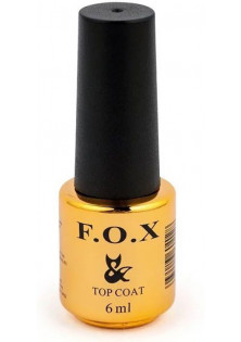 Топове покриття для нігтів F.O.X Top Rubber No Wipe в Україні