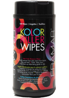 Серветки для видалення фарби зі шкіри Kolor Killer Wipes за ціною 400₴  у категорії Косметика для волосся Вік 18+
