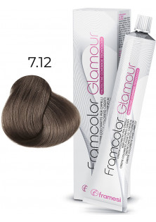 Крем-фарба Framcolor Glamour 7.12 за ціною 489₴  у категорії Італійська косметика Тип волосся Усі типи волосся