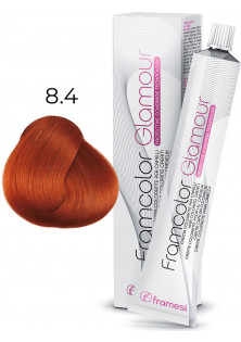 Крем-фарба Framcolor Glamour 8.4 за ціною 489₴  у категорії Італійська косметика Тип Крем-фарба для волосся