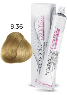 Крем-фарба Framcolor Glamour 9.36 за ціною 489₴  у категорії Італійська косметика Тип волосся Усі типи волосся
