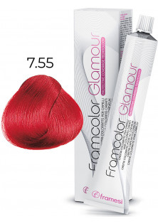 Крем-фарба Framcolor Glamour 7.55 за ціною 489₴  у категорії Італійська косметика Ефект для волосся Фарбування