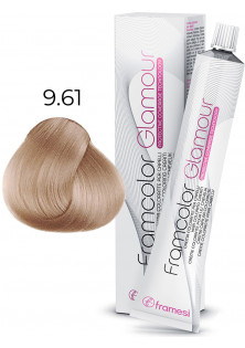 Крем-фарба Framcolor Glamour 9.61 за ціною 489₴  у категорії Італійська косметика Ефект для волосся Зволоження