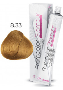 Крем-фарба Framcolor Glamour 8.33 за ціною 489₴  у категорії Італійська косметика Тип волосся Усі типи волосся