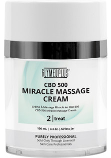 Масажний крем CBD 500 Miracle Massage Cream за ціною 5333₴  у категорії Американська косметика Призначення Від розтяжок