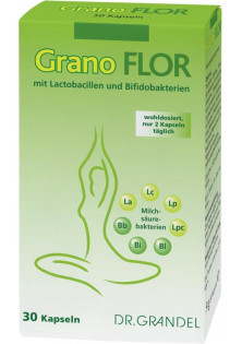 Харчова добавка з лактобактеріями та біфідобактеріями Granoflor за ціною 1032₴  у категорії Німецька косметика Об `єм 30 шт