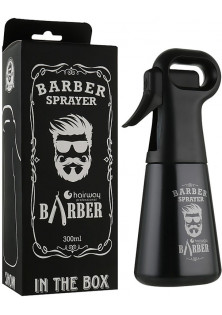 Розпилювач для води Barber Sprayer Black за ціною 488₴  у категорії Пульверизатори для волосся Бренд Hairway