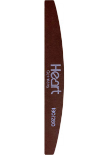 Купити Heart Пилка для нігтів Half Titan Brown 180/280 вигідна ціна