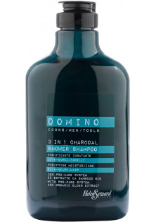 Шампунь-гель з активованим вугіллям Charcoal Shower Shampoo 3 in 1 за ціною 548₴  у категорії Італійська косметика Ефект для волосся Зволоження